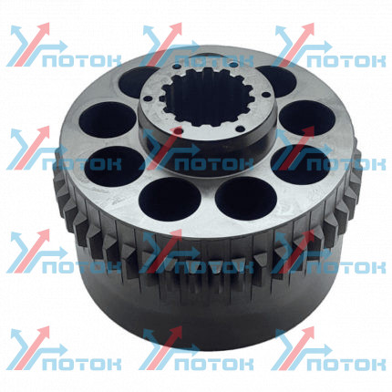 CYLINDER BLOCK Блок цилиндров 142*99; высота внешнего шлица 16.6 (для 5 фрикционных пластин)