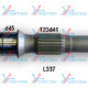 DRIVE SHAFT Ведущий вал T16d44.5 L337 T16d29.5