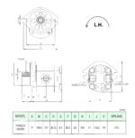 Шестеренный насос HPV 102/118
