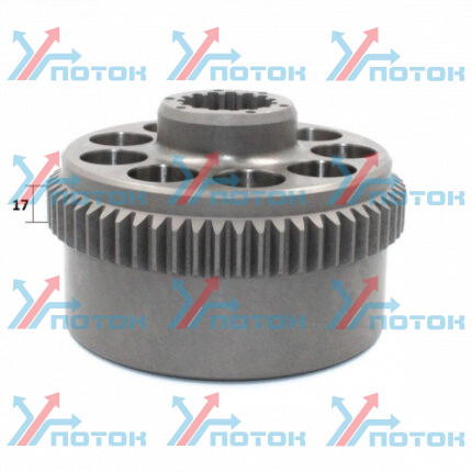 CYLINDER BLOCK Блок цилиндров 142*99; высота внешнего шлица 16.6 (для 5 фрикционных пластин)