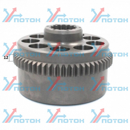 CYLINDER BLOCK Блок цилиндров 142*99; высота внешнего шлица 11.7 (для 3 фрикционных пластины)