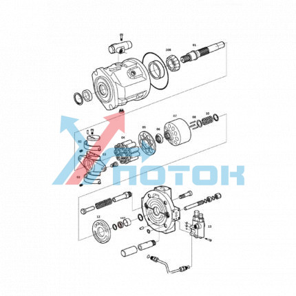 A10VO45 DFLR Repair Instructions Stranitsa 13