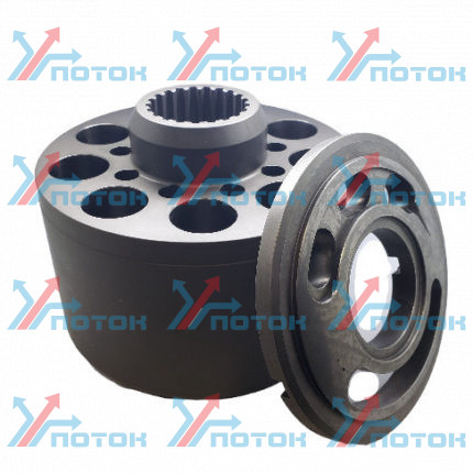 Cylinder Block+valve plate L Блок цилиндров+распред лев