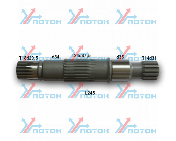 DRIVE SHAFT Ведущий вал L245 T18d29.5 T14d31