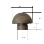 Опора поворотной плиты  "грибочки" WB97 — изображение 2