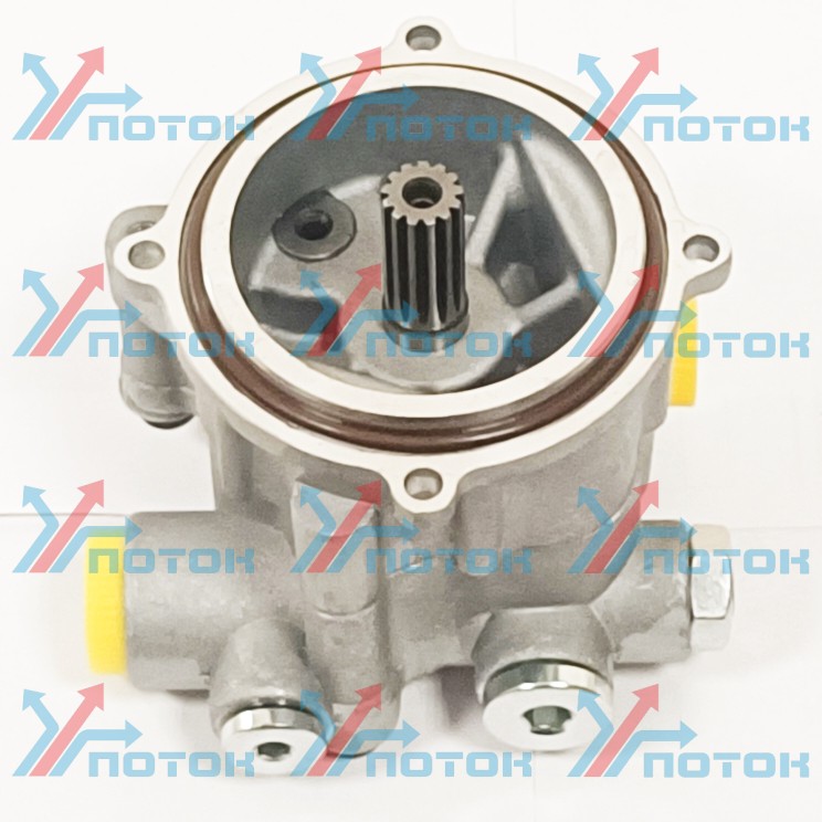 K3v63dt 4 болта внешний слив Шестерённый насос 10CC (наружный слив)4 болта — изображение 1