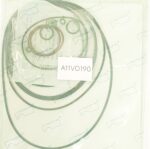 Комплект уплотнений с манжетой 60x80x7/5.5