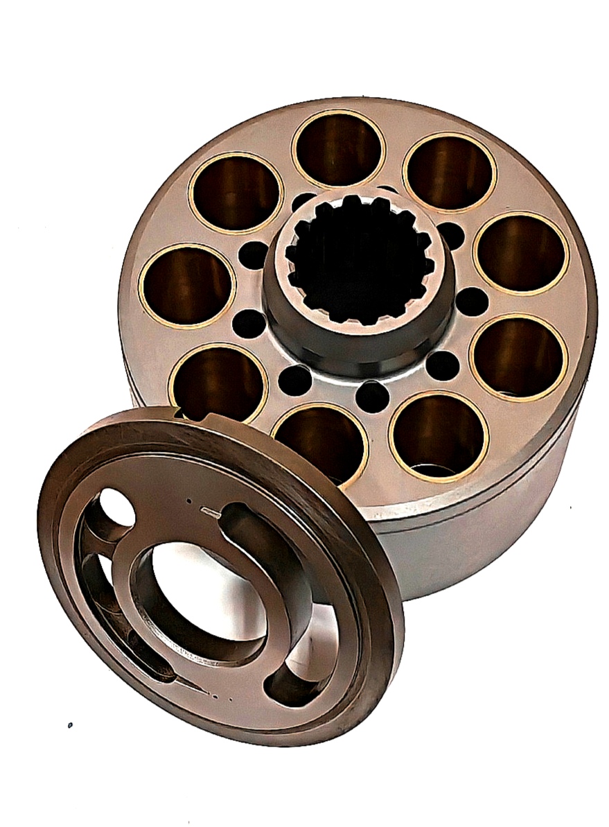 Блок=распред R K3V112 Блок цилиндров с распределителем R CYLINDER BLOCK — изображение 1